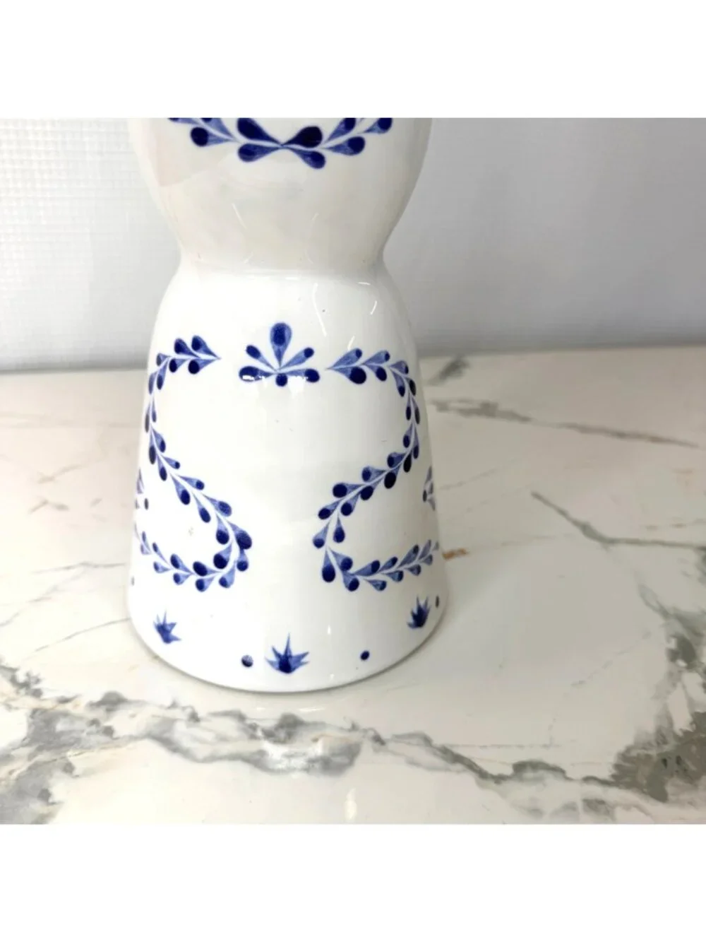 Clase Azul iconic hand painted Tequila bottle, EMPTY, ceramic, collectible